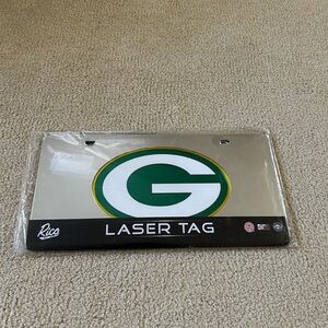 Green Bay Packers Laser Tag License Plate